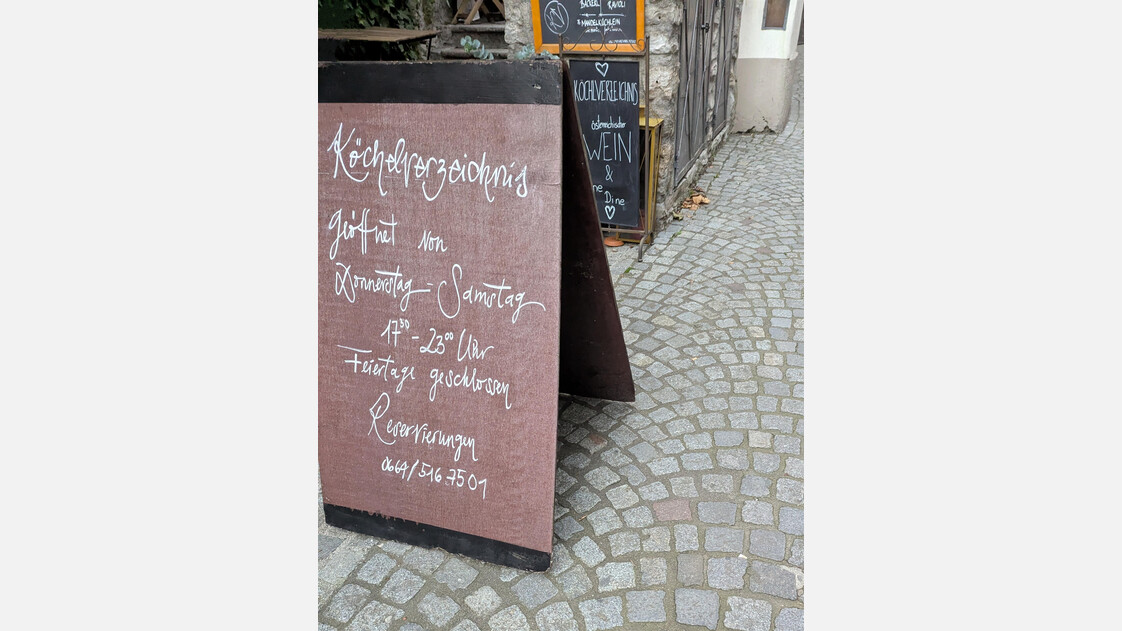 Tafel in der Steingasse | © TSG Tourismus Salzburg GmbH, D. Bozek