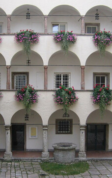 Traklhaus Innenhof | © Land Salzburg / Otto Wieser