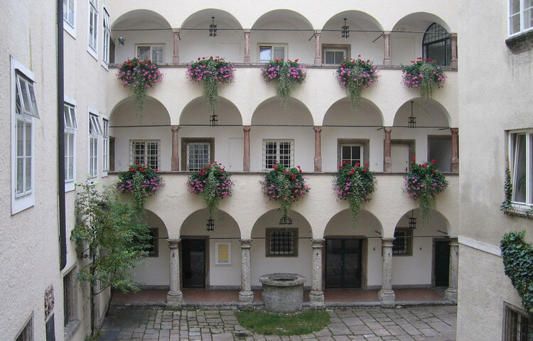 Traklhaus Innenhof | © Land Salzburg / Otto Wieser