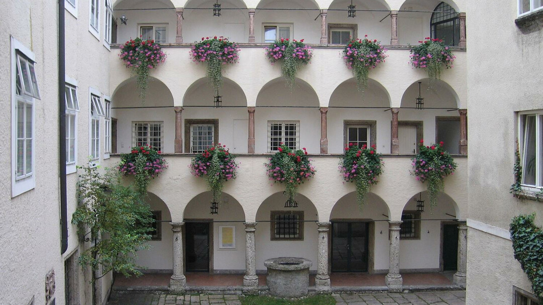 Traklhaus Innenhof | © Land Salzburg / Otto Wieser