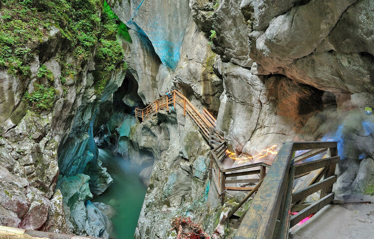Wanderweg in der Lammerklamm | © Schachl Andy