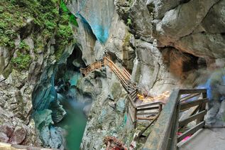 Wanderweg in der Lammerklamm | © Schachl Andy