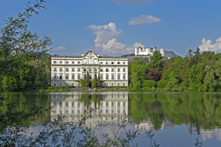 Festungsblick Leopoldskroner Weiher | © Schloss Leopoldskron