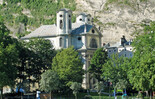view from Salzachufer to St. Mark's Church | © Tourismus Salzburg / S. Siller
