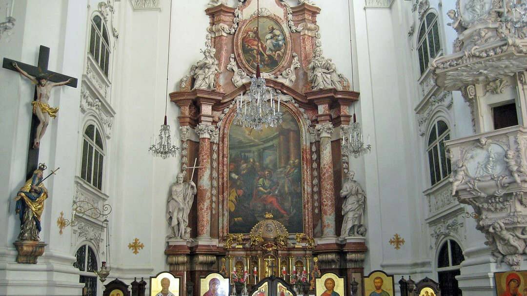 Altar in the St. Mark's church | © Tourismus Salzburg / S. Siller