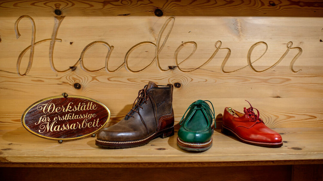 Maßschuhe Haderer | © Tourismus Salzburg GmbH / G. Breitegger