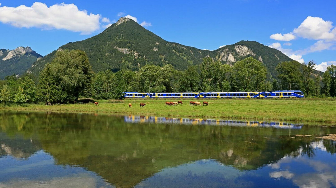 Meridian in the bavarian Oberland | © Bayerische Oberlandbahn GmbH