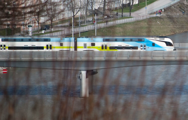 Westbahn at the Salzachbrücke | © Westbahn