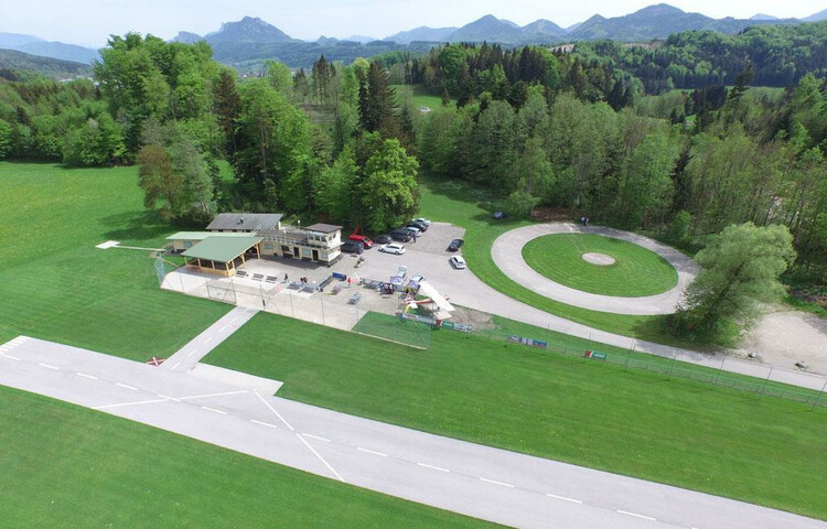 Luftaufnahme Modellflugplatz