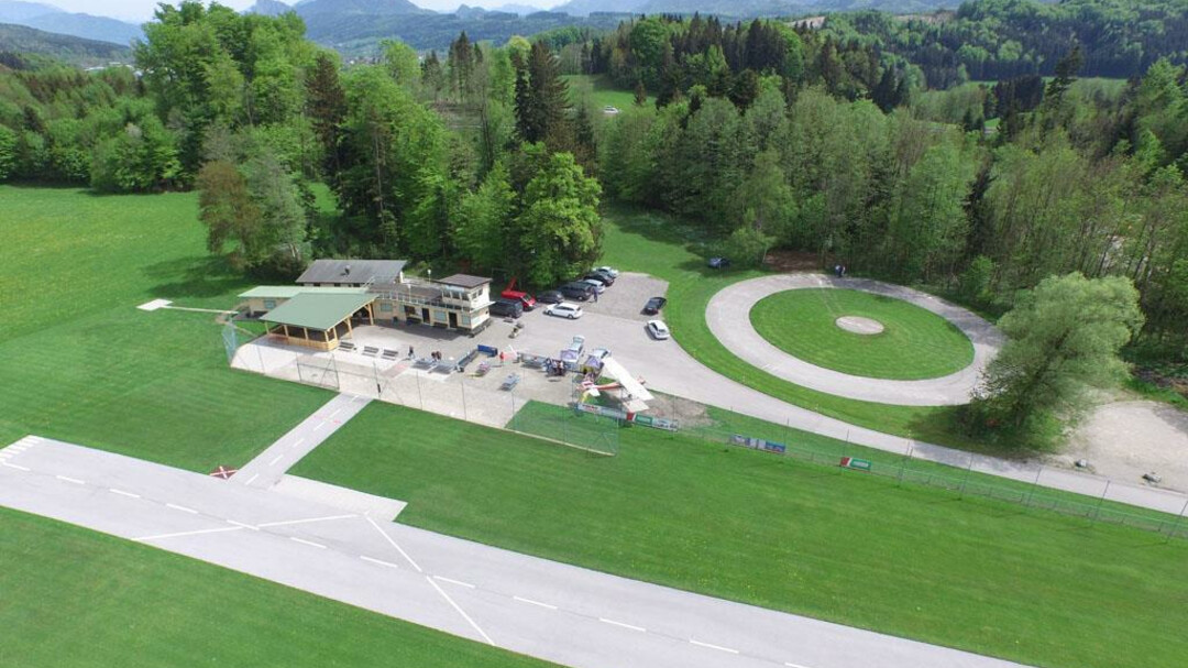 Luftaufnahme Modellflugplatz