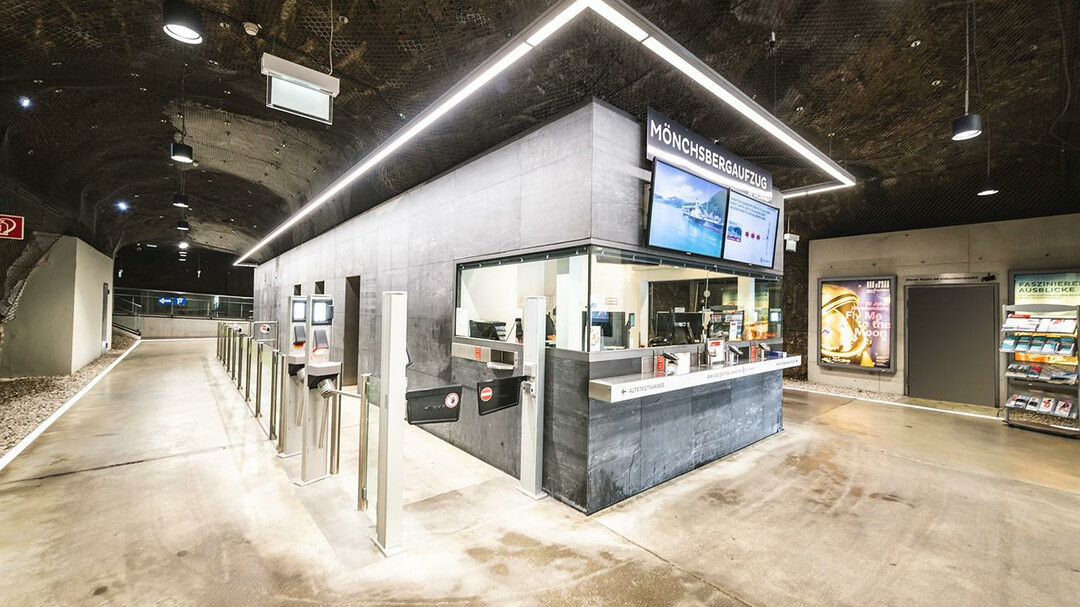 valley station at Mönchsberg | © Salzburg AG