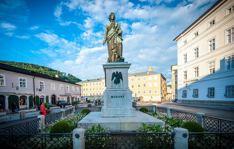 Mozart monument | © Tourismus Salzburg/ G.Breitegger