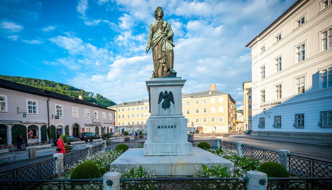 Mozart monument | © Tourismus Salzburg/ G.Breitegger