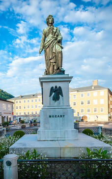 Mozart monument | © Tourismus Salzburg/ G.Breitegger