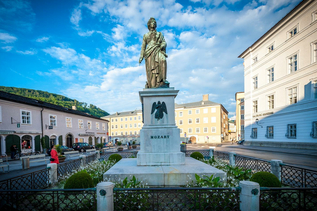Mozart monument | © Tourismus Salzburg/ G.Breitegger