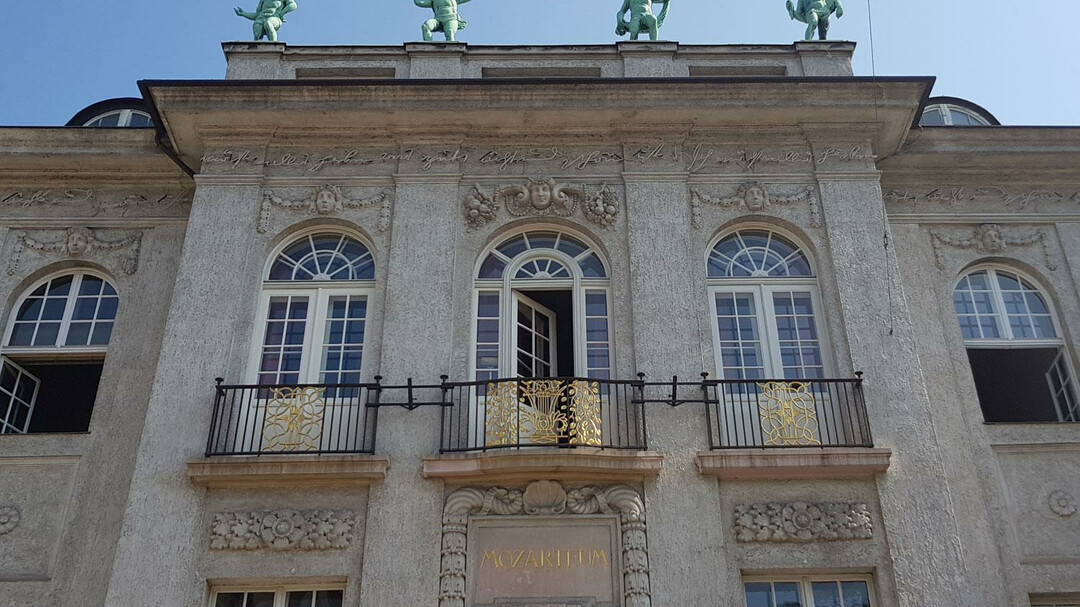 Mozartzitat at the International Mozarteum Foundation  | © Tourismus Salzburg