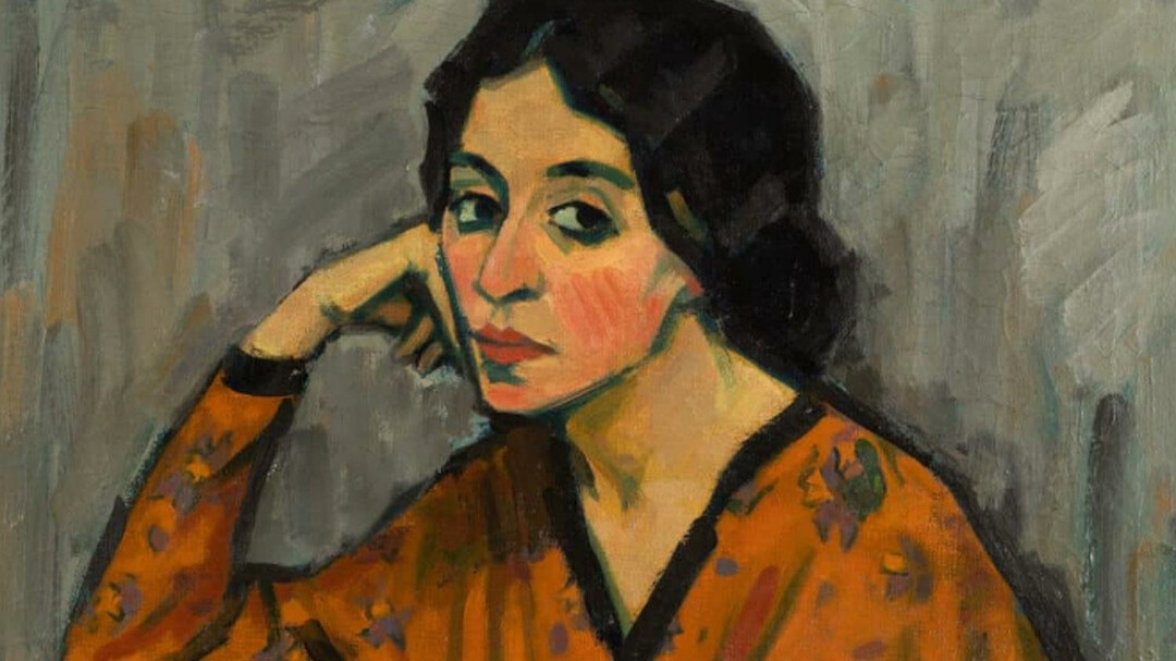 Heinrich Emil Adametz: Dame mit aufgestütztem Arm | © Hubert Auer