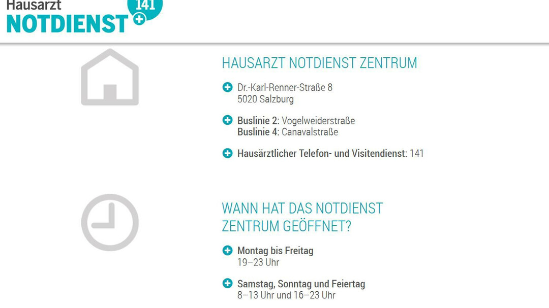 Hausarzt Notdienst Zentrum