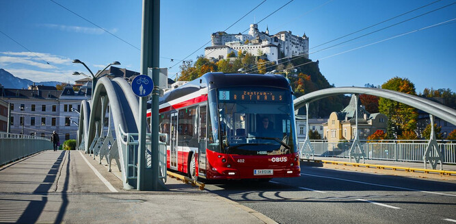 Obus in Salzburg | © Salzburg AG