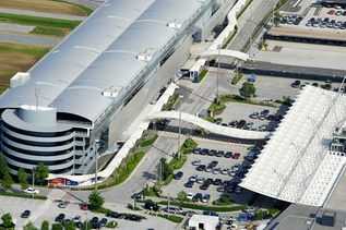 car park at the Airport of Salzburg | © Salzburg Airport