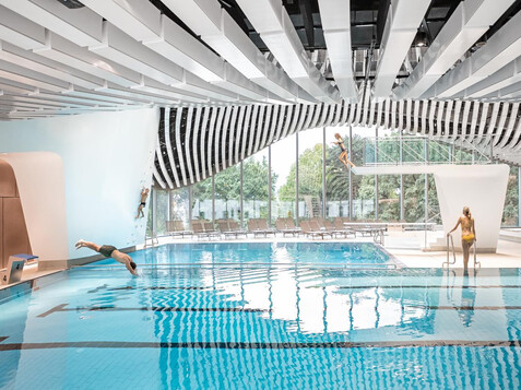 Badehalle im Paracelsusbad | © Paracelsusbad / Wöckinger