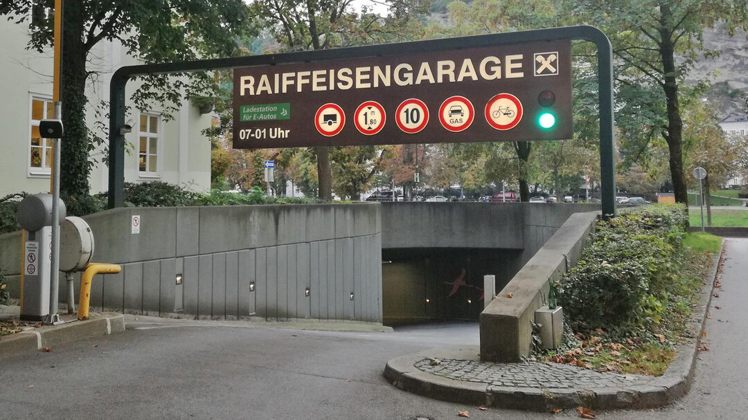 parking garage Raiffeisen | © Tourismus Salzburg / St. Loidl