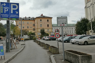 Parkplatz Mirabell | © Tourismus Salzburg/ St. Loidl