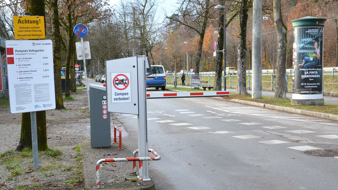 Parkplatz Volksgarten | © Tourismus Salzburg
