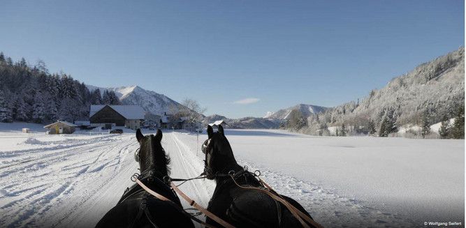Winterliche Landschaft in der Ramsau | © Wolfgang Seifert