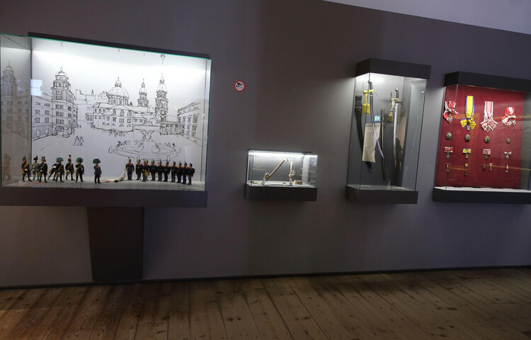 Diverse Ausstellungsstücke | © Rainer-Regimentsmuseum Salzburg