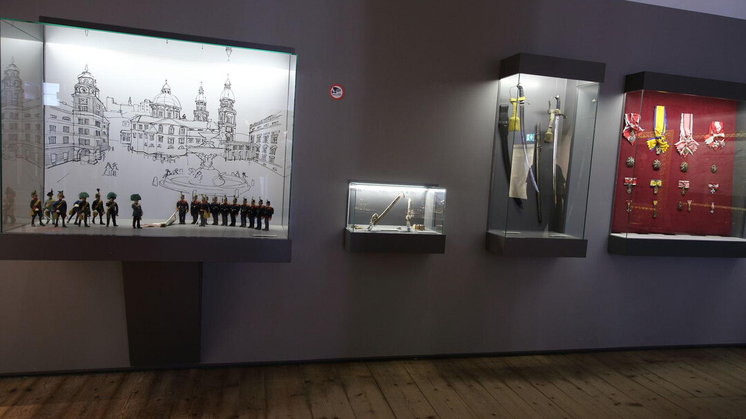 Diverse Ausstellungsstücke | © Rainer-Regimentsmuseum Salzburg