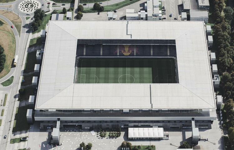 Red Bull Arena in Salzburg Flugaufnahme | © Wolfgang Lienbacher / Red Bull