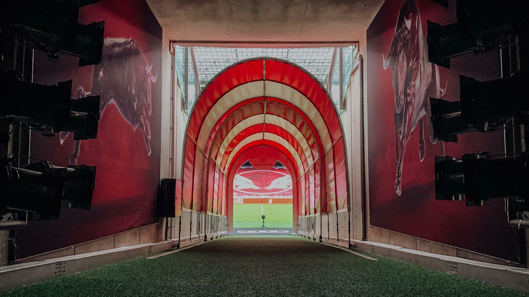 Spielereingang in die Red Bull Arena | © Red Bull Arena