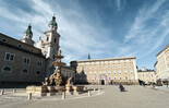 Residenzbrunnen, Alte Residenz und Dom | © Tourismus Salzburg / B. Brunauer
