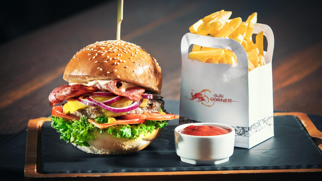 Burger im Bull´s Corner