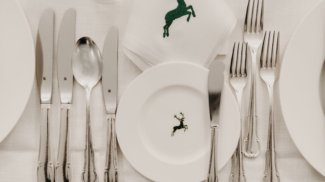 Gedeck | © Hotel Goldener Hirsch