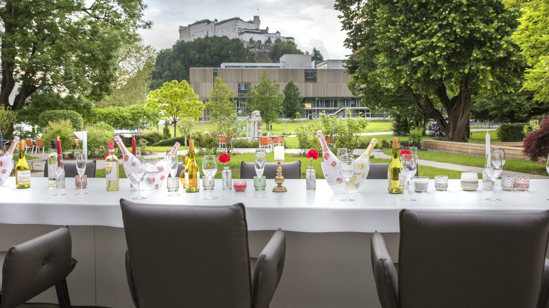 Terrasse | © JUFA Hotel Salzburg City