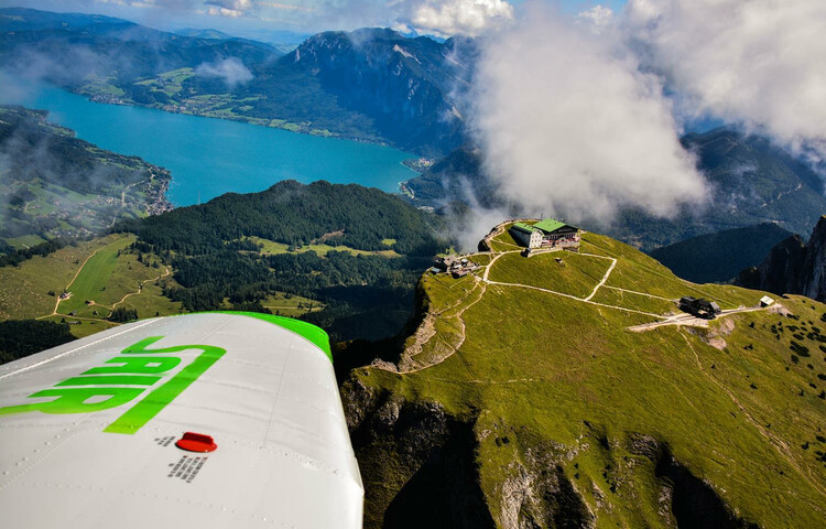 flight over the Salzkammergut | © S-Air