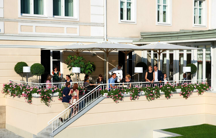 Terrasse | © Sacher Salzburg