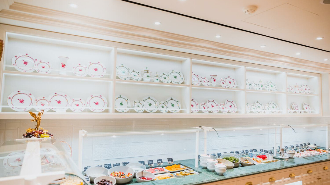 Buffet im Salzachzimmer im Hotel Sacher / Salzburg | © Hotel Sacher