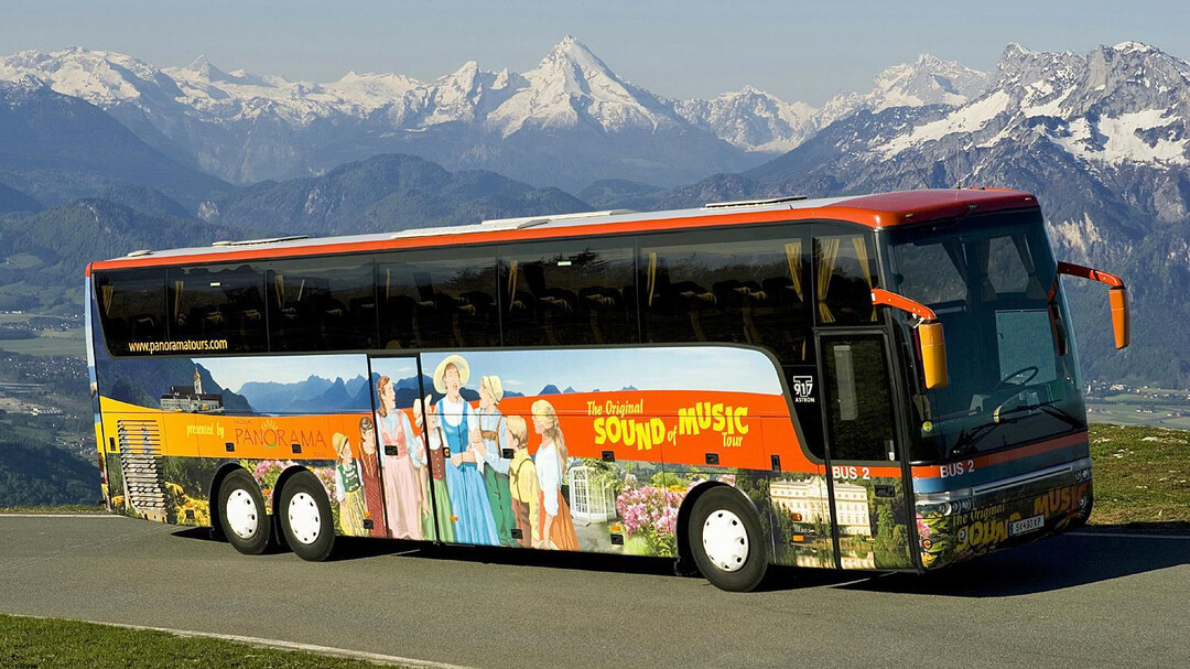 Sound of Music Tour-Bus | © Salzburg Panorama Tours GmbH / Heiko Mandl