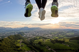 Stadtblick | © A. Villamizar, Salzburg Paragliding