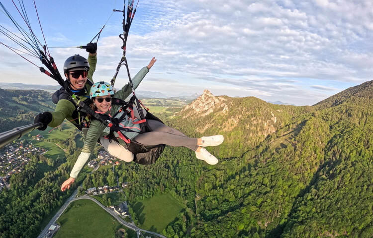 Top Flug vom Gaisberg | © Andres Villamizar, Salzburg Paragliding
