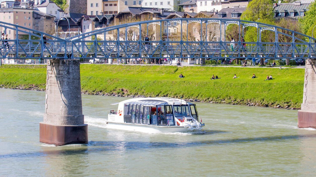 Salzach River City Cruise | © Salzburg Stadt Schiff-Fahrt