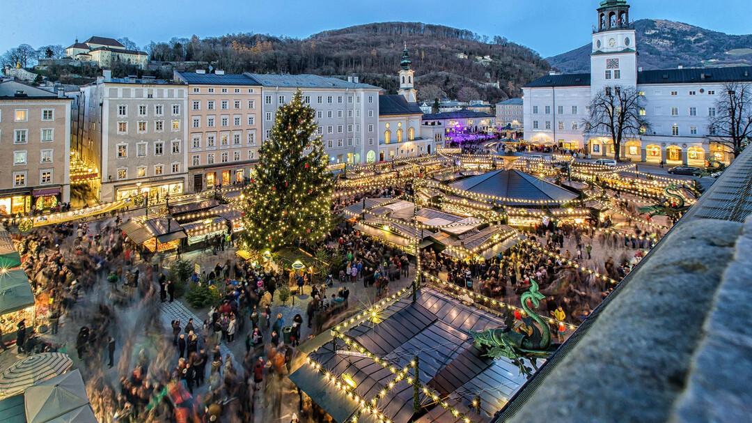 Christkindlmarkt auf dem Salzburger Residenzplatz | © www.christkindlmarkt.co.at, Salzburg