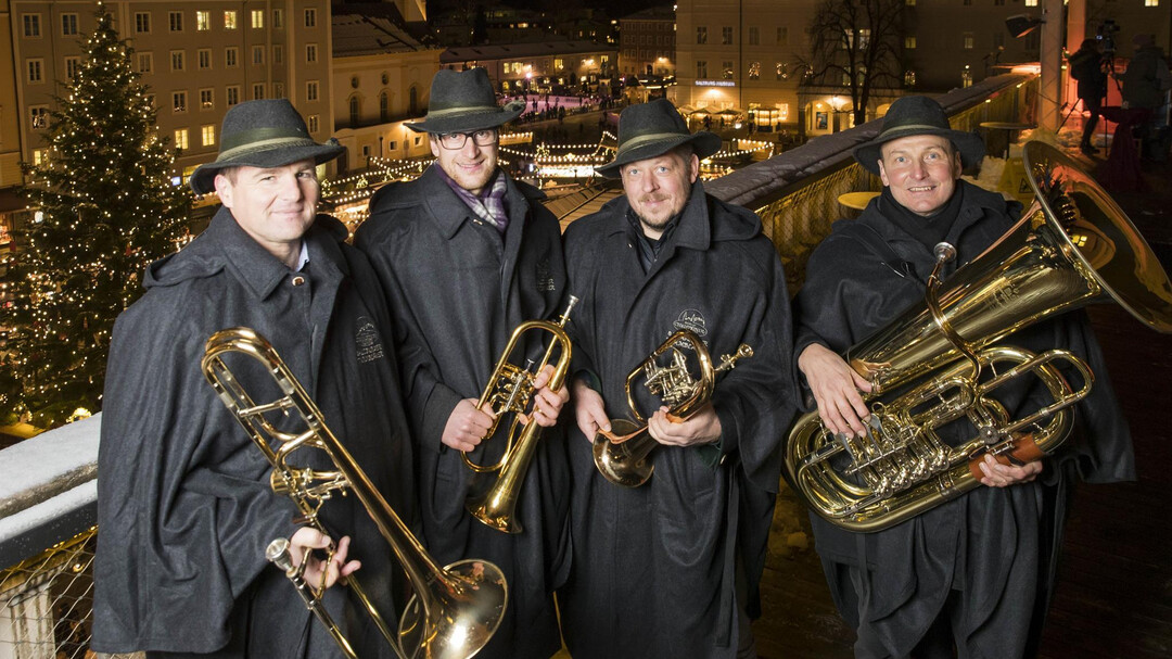 Turmbläser beim Salzburger Christkindlmarkt | © www.christkindlmarkt.co.at, Salzburg
