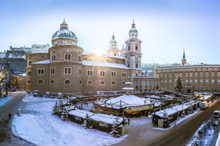 Salzburger Christkindlmarkt am Residenzplatz | © Tourismus Salzburg / G. Breitegger