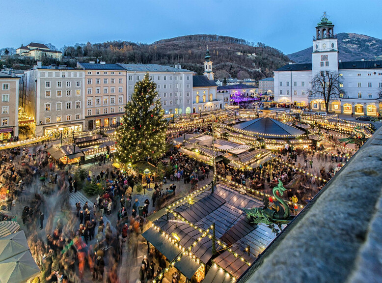 Christkindlmarkt auf dem Salzburger Residenzplatz | © www.christkindlmarkt.co.at, Salzburg