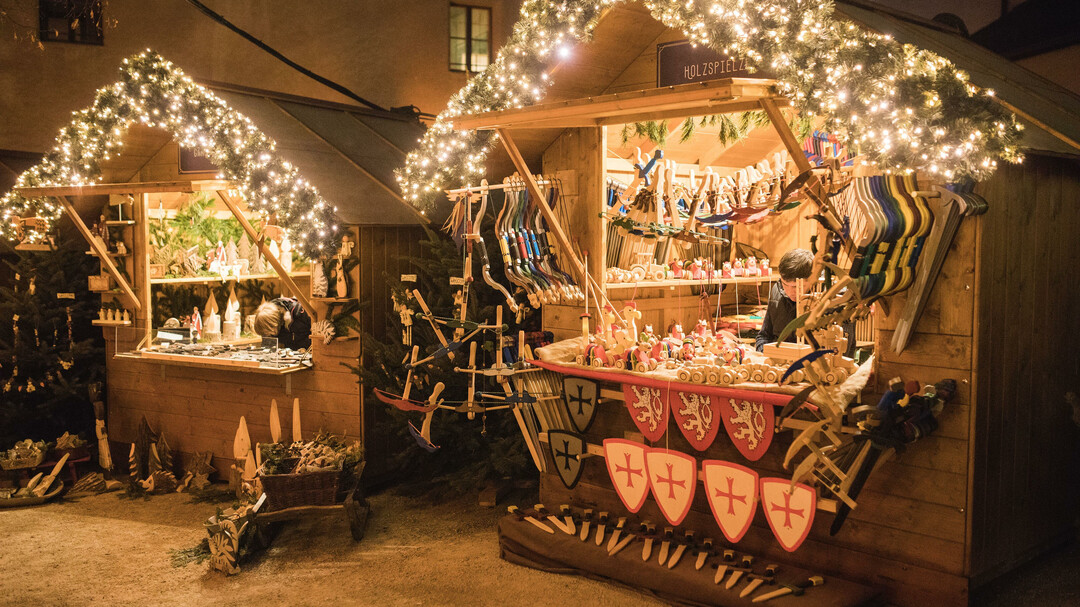Buden beim Salzburger Festungsadvent | © Salzburg Burgen und Schlösser