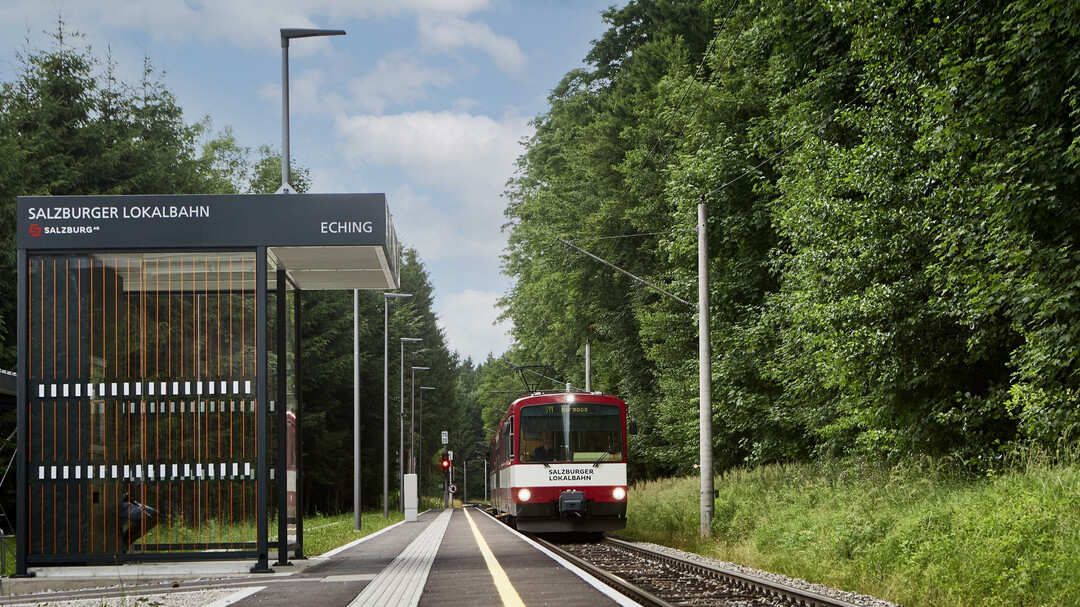 Haltestelle Eching | © Salzburg AG